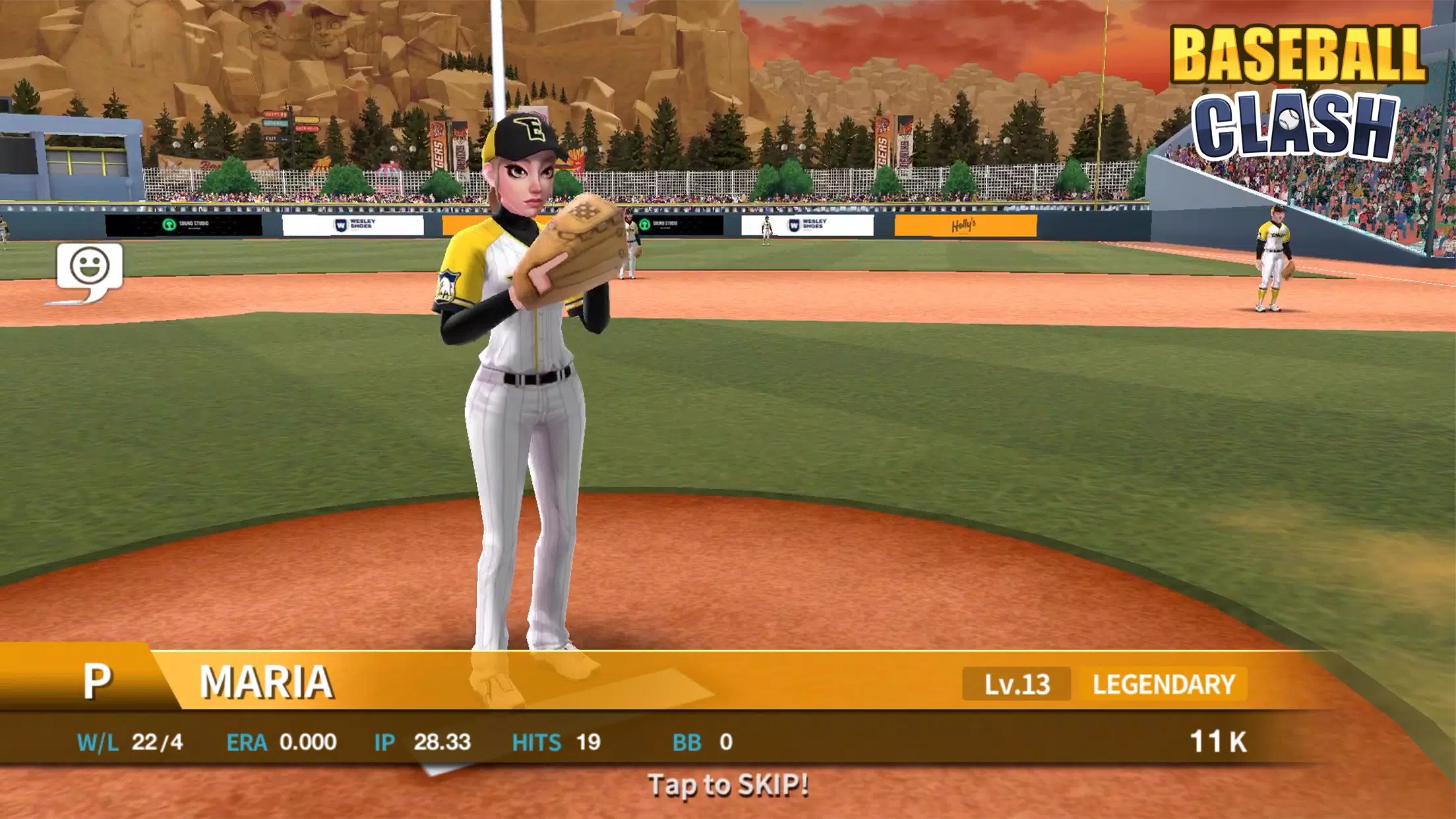 Baseball Clash: Real-time game Capture d'écran 2