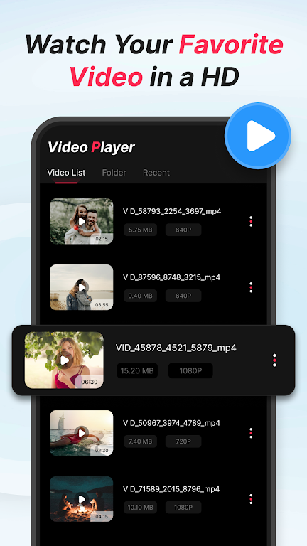 TiK Tik Video Player স্ক্রিনশট 2