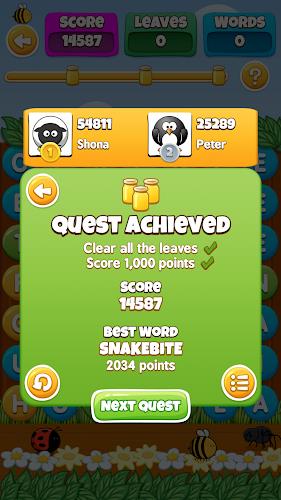 WordBuzz: The Honey Quest スクリーンショット 3
