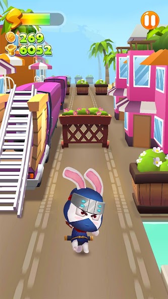 Run Talking Ninja Run! Mod Ekran Görüntüsü 1