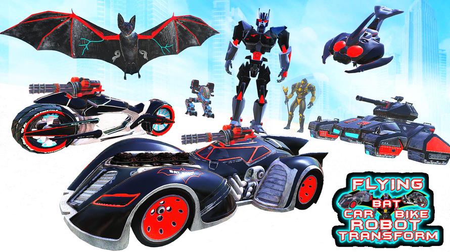Bat Robot Fighting Game Ảnh chụp màn hình 0