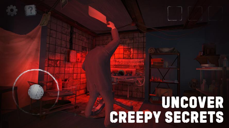 Scary Mansion:逃脫恐怖的鄰居殺手，生存殺人遊戲 螢幕截圖 3