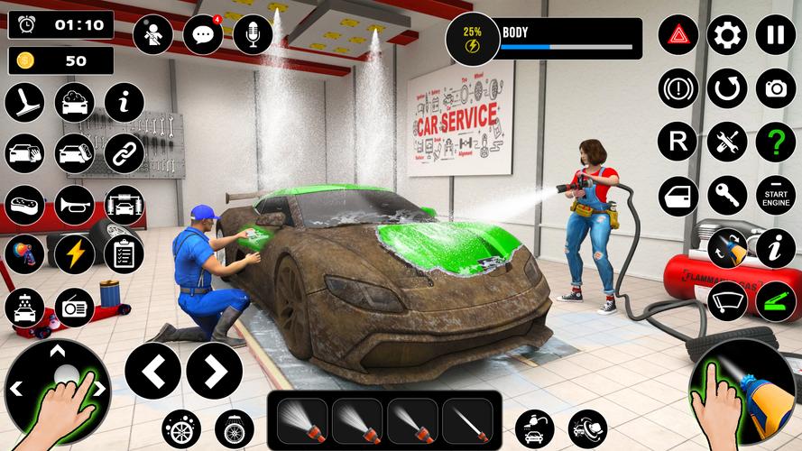 Car Wash Games - Car Games 3D ภาพหน้าจอ 2