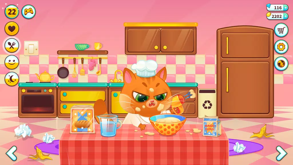 Bubbu – My Virtual Pet Cat Captura de tela 1