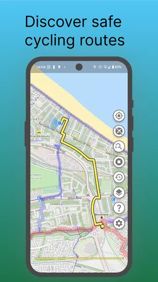World Bike Map: GPS Navigation Capture d'écran 0