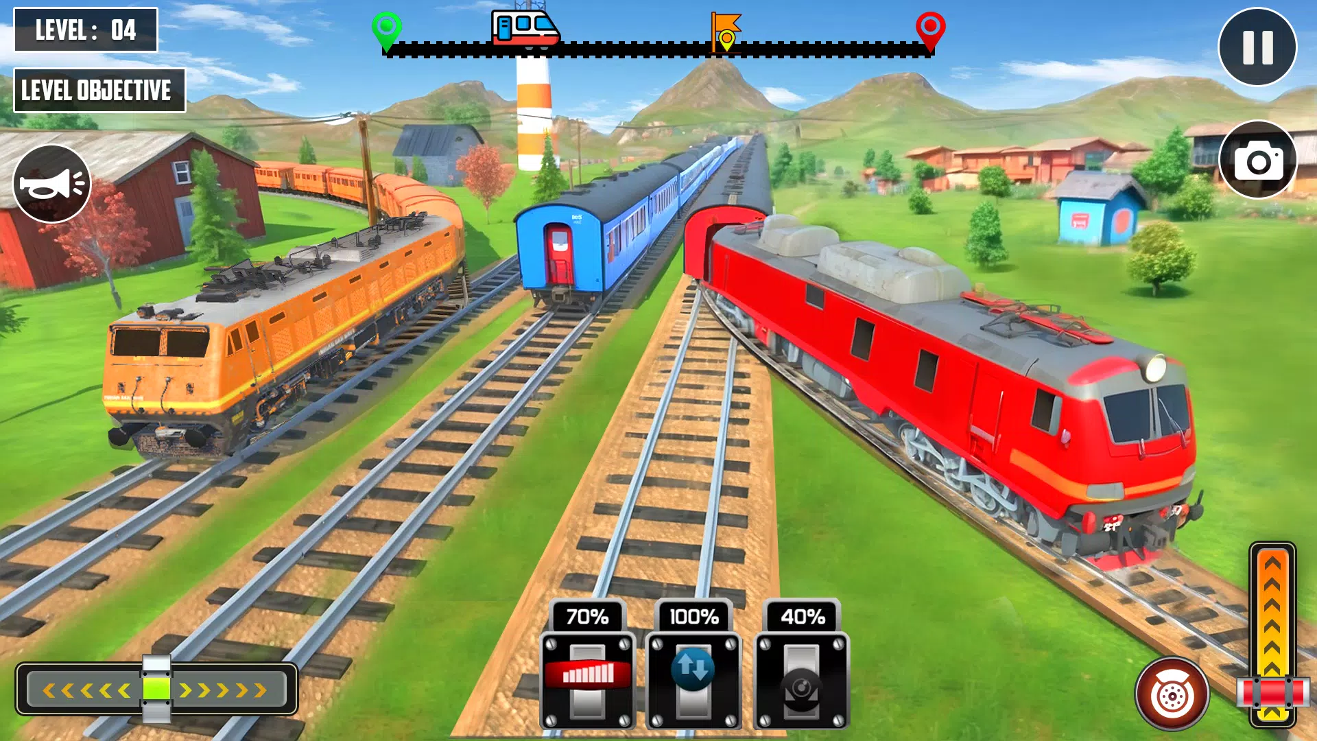 Train Driving Locomotive Games 스크린샷 2
