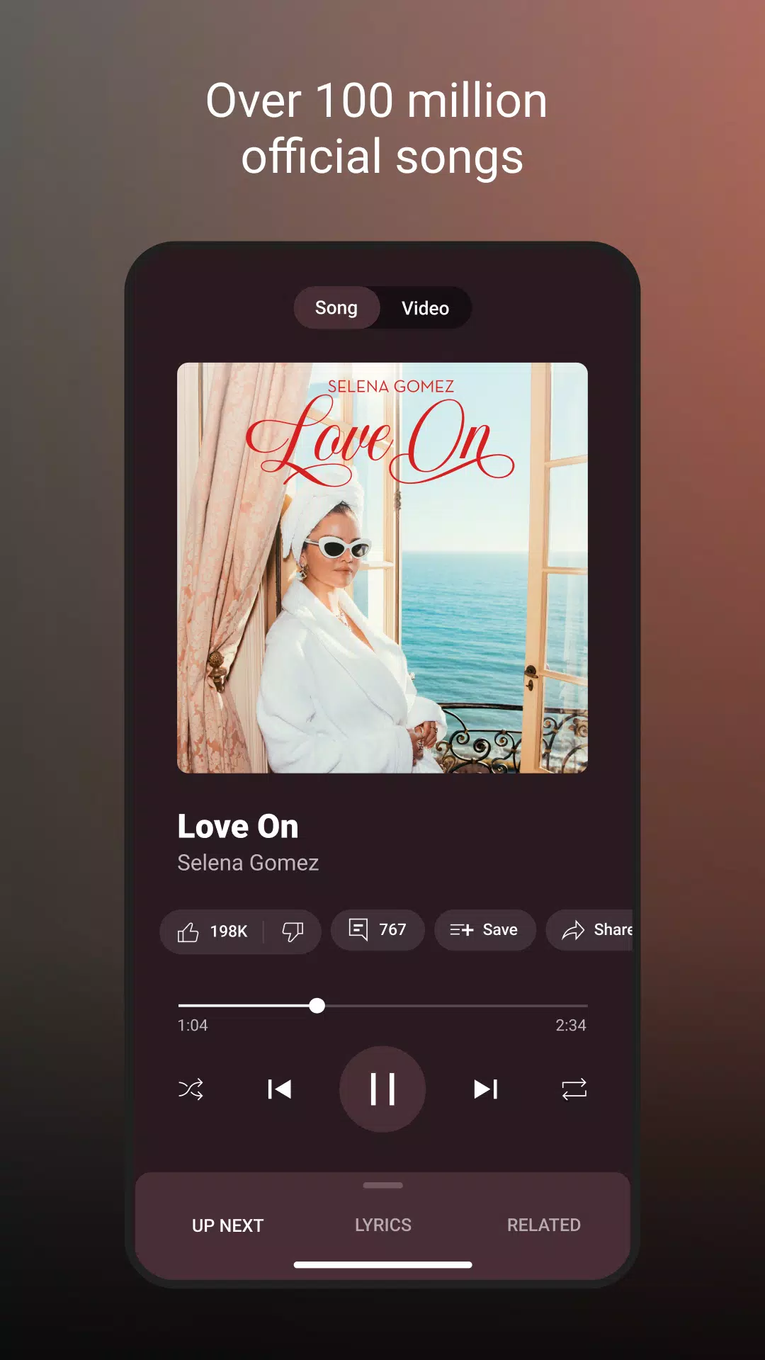 YouTube Music ภาพหน้าจอ 0