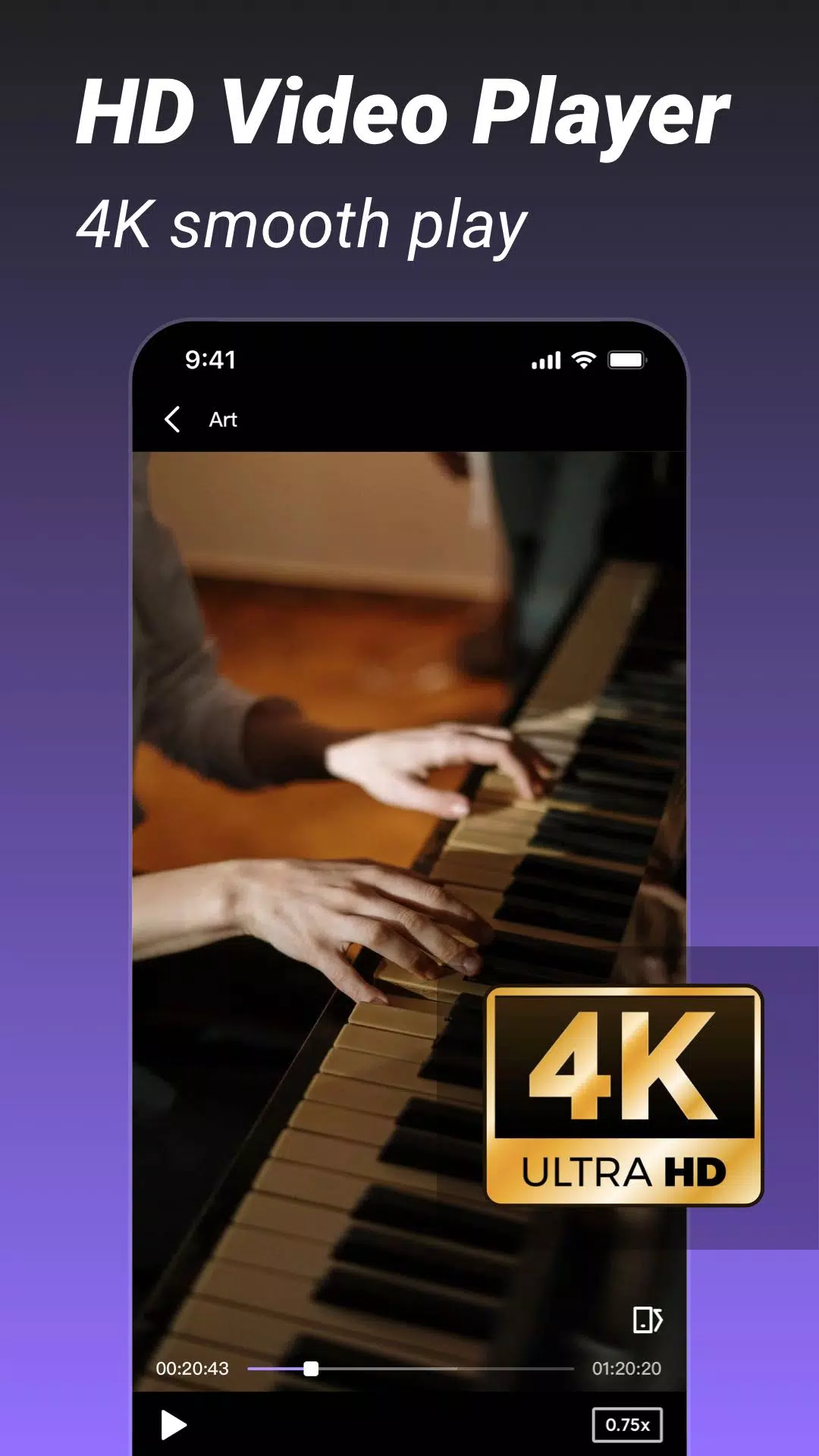 Provid - Video Player ภาพหน้าจอ 0