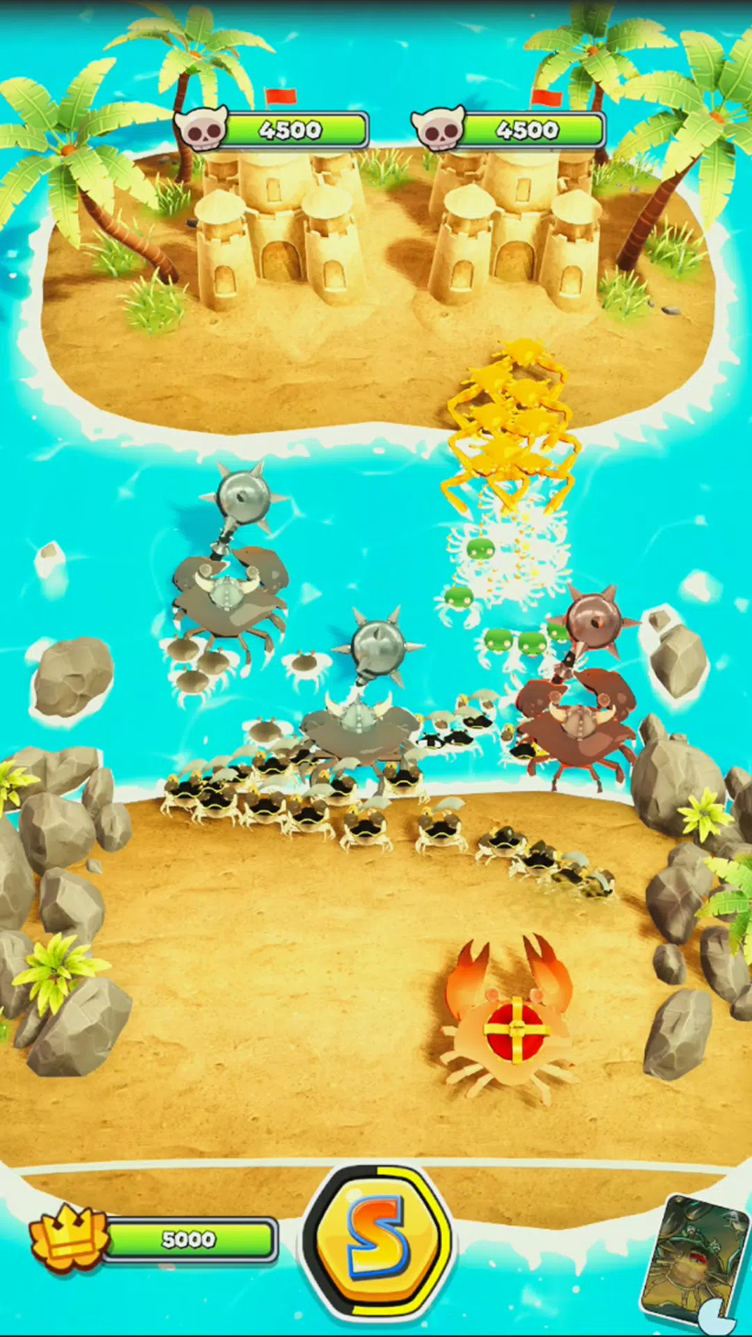 King of Crabs - Invasion スクリーンショット 2