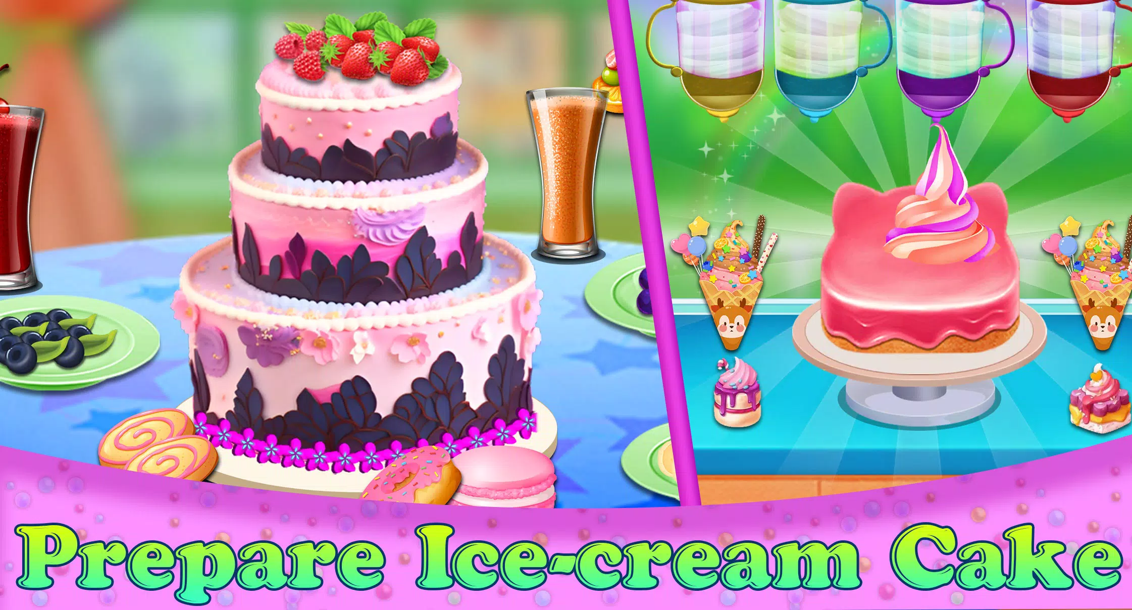 Christmas Cakes Bakery Cooking Captura de pantalla 1