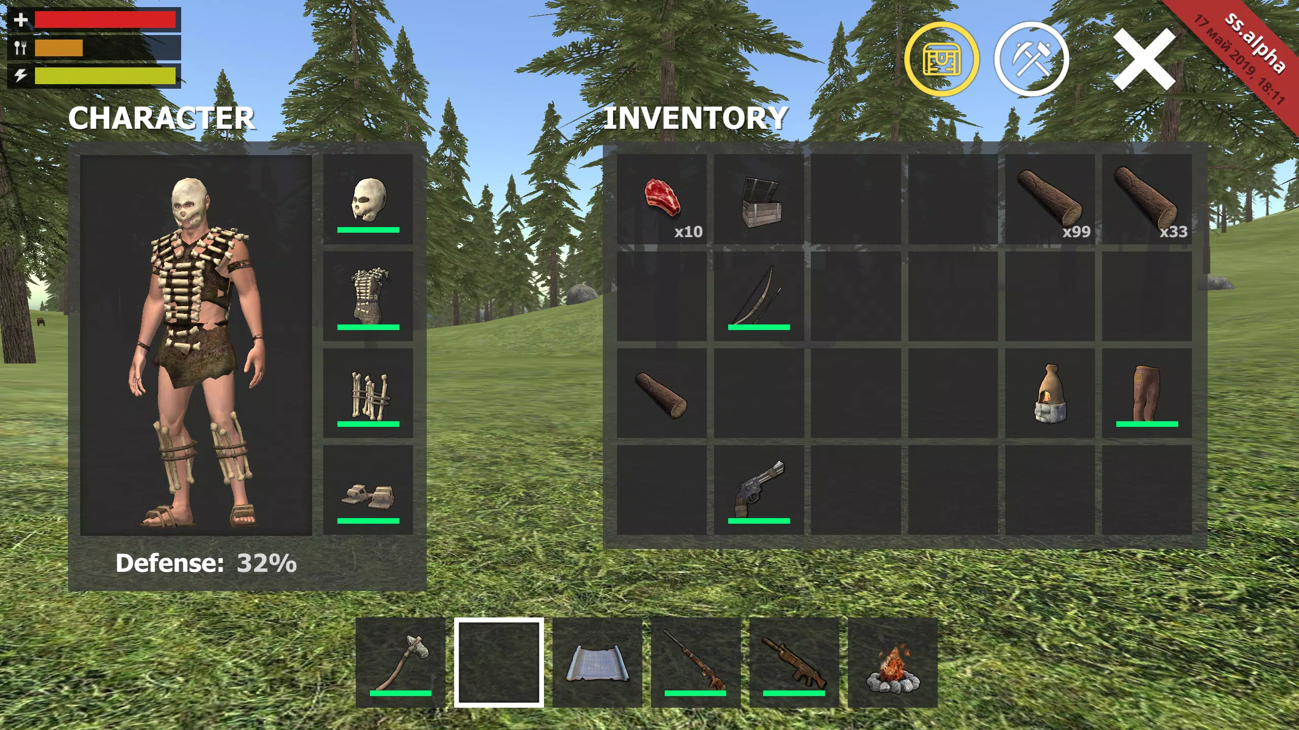 Survival Simulator Schermafbeelding 2