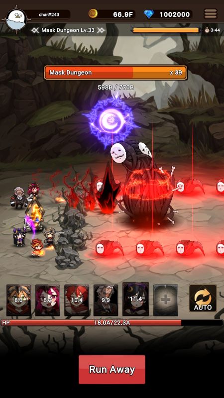 Mercenary Alliance: Pixel RPG Captura de pantalla 1