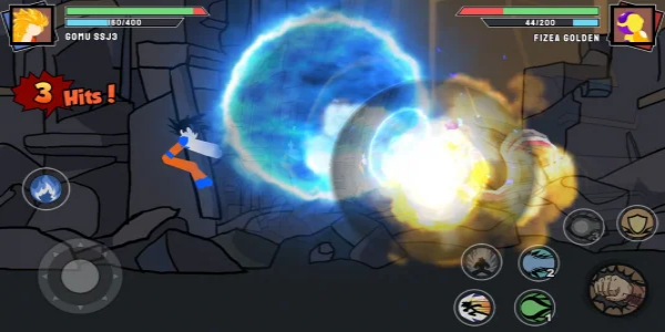Stickman Warriors Captura de pantalla 1