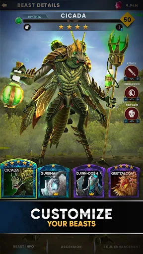 Clash of Beasts Ekran Görüntüsü 2