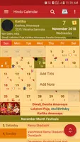 Hindu Calendar - Drik Panchang Tangkapan skrin 1