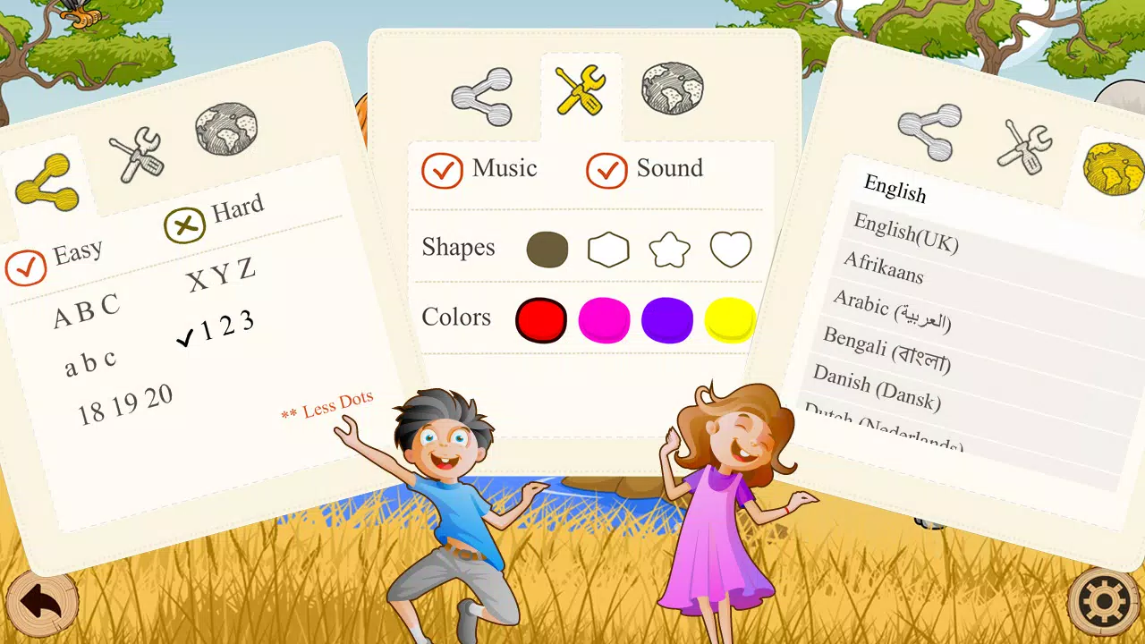 Alphabets game - Numbers game Captura de tela 1