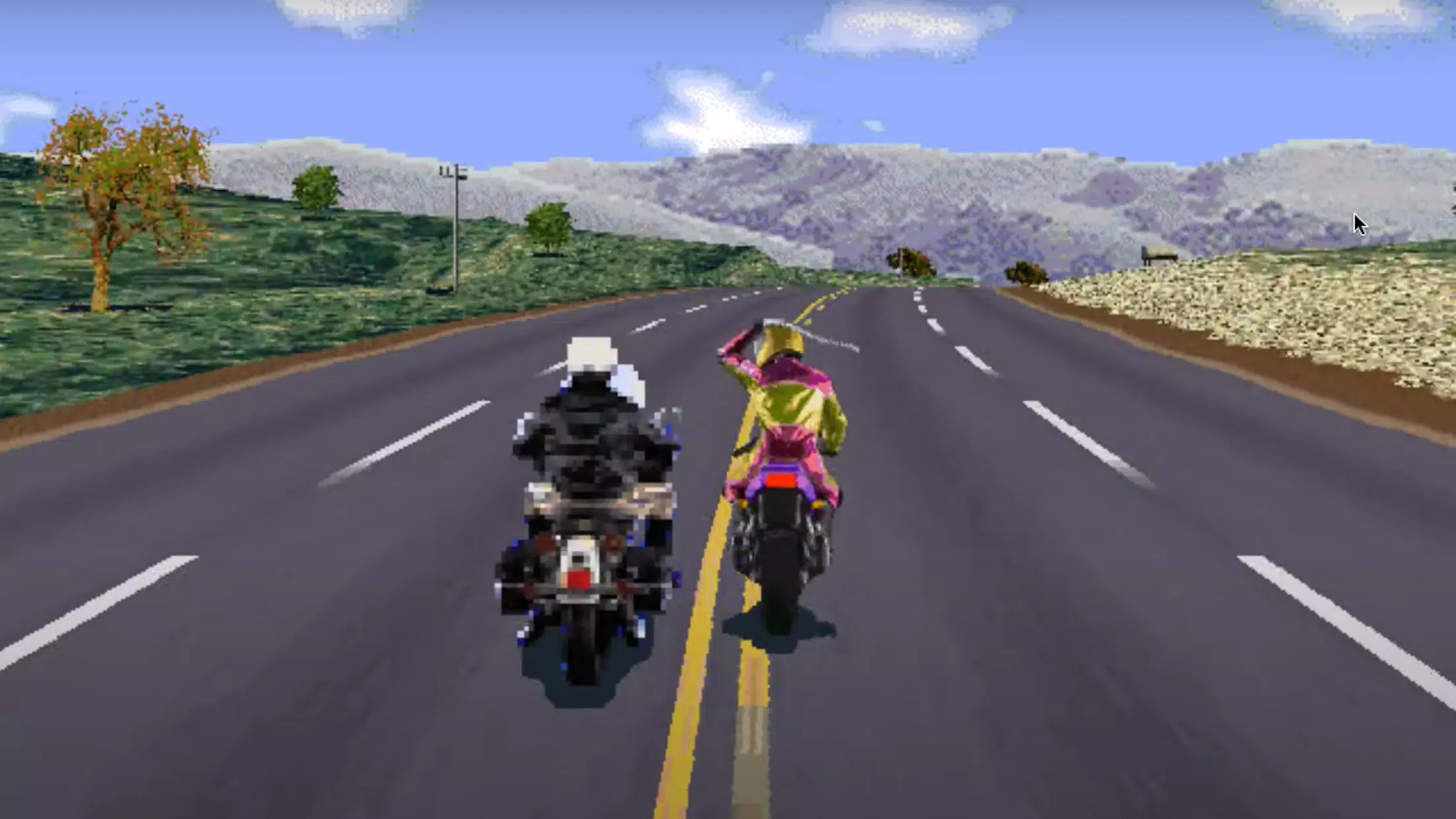 Road Rash 螢幕截圖 0