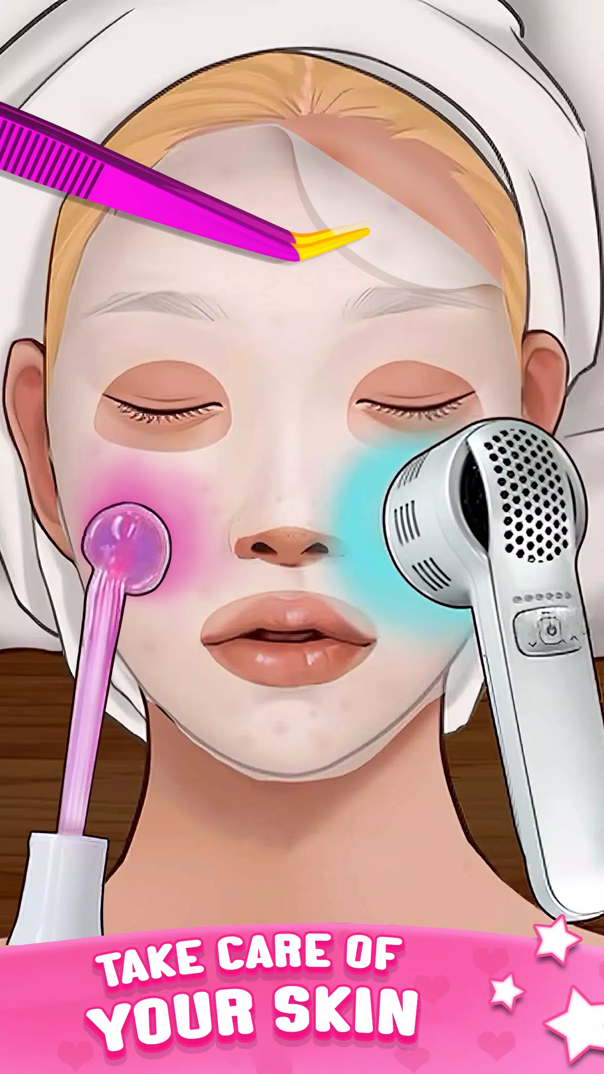 ASMR Doctor Game: Makeup Salon ဖန်သားပြင်ဓာတ်ပုံ 3