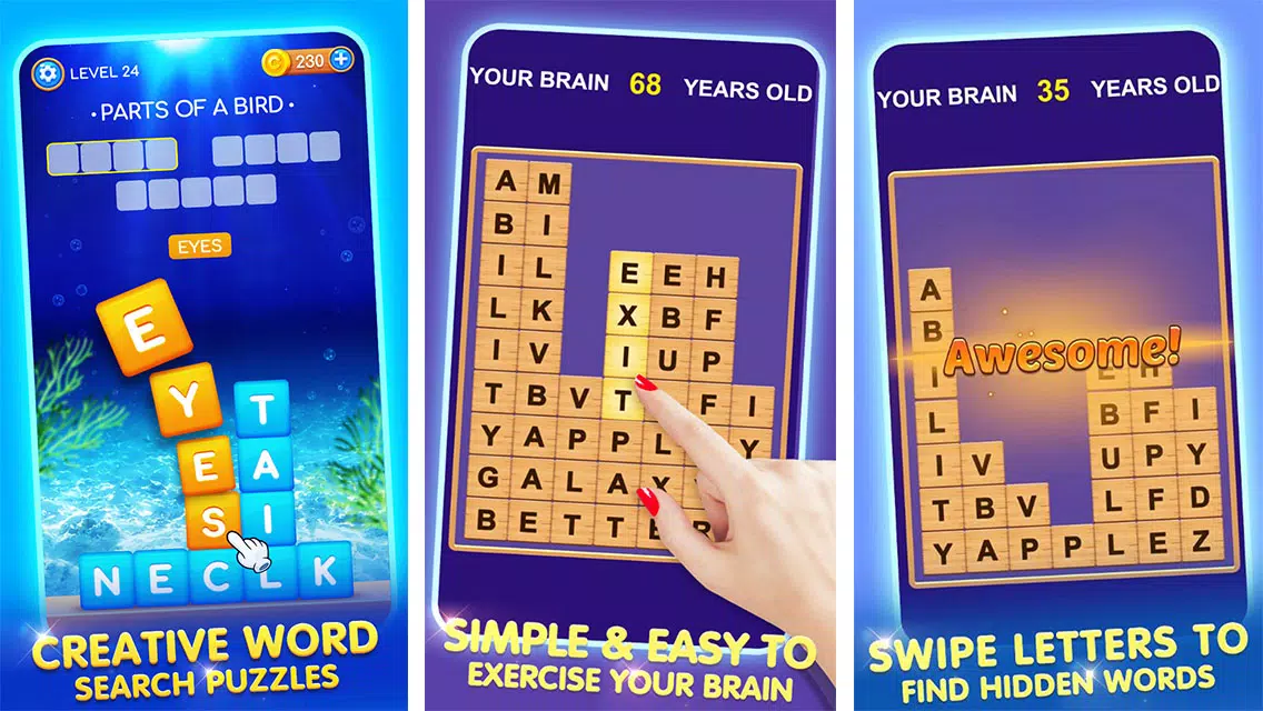 Word Swipe Ekran Görüntüsü 0