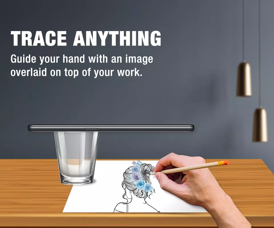 Sketch Copy: Trace & Draw Captura de pantalla 1