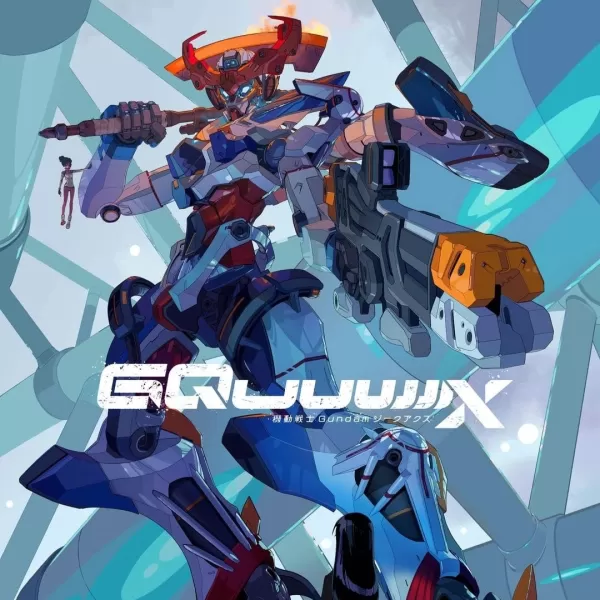 Мобильный костюм Gundam: плакат GQUUUUUUX