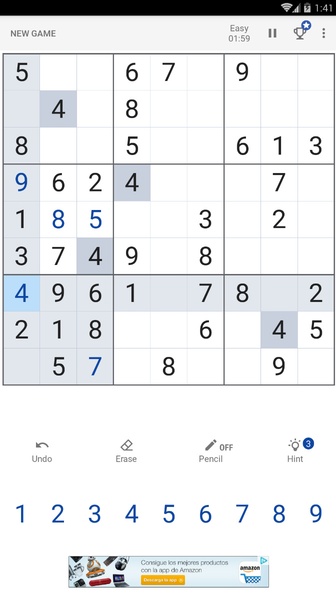 Sudoku - Classic Logic Puzzle Game 스크린샷 0