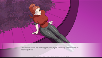 Pink World A Bimbofication Visual Novel ภาพหน้าจอ 2