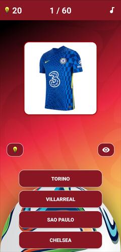 Guess the Soccer Logo Quiz应用截图第1张