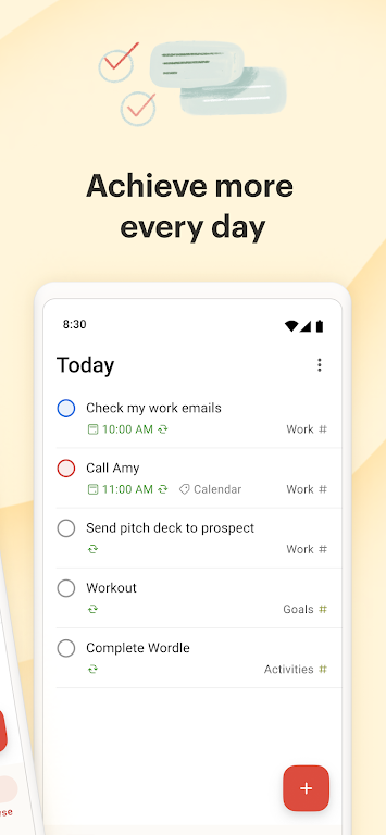 Todoist Schermafbeelding 1