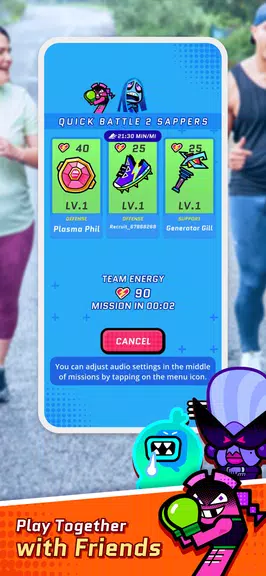 Run Legends: Make fitness fun! Ekran Görüntüsü 1