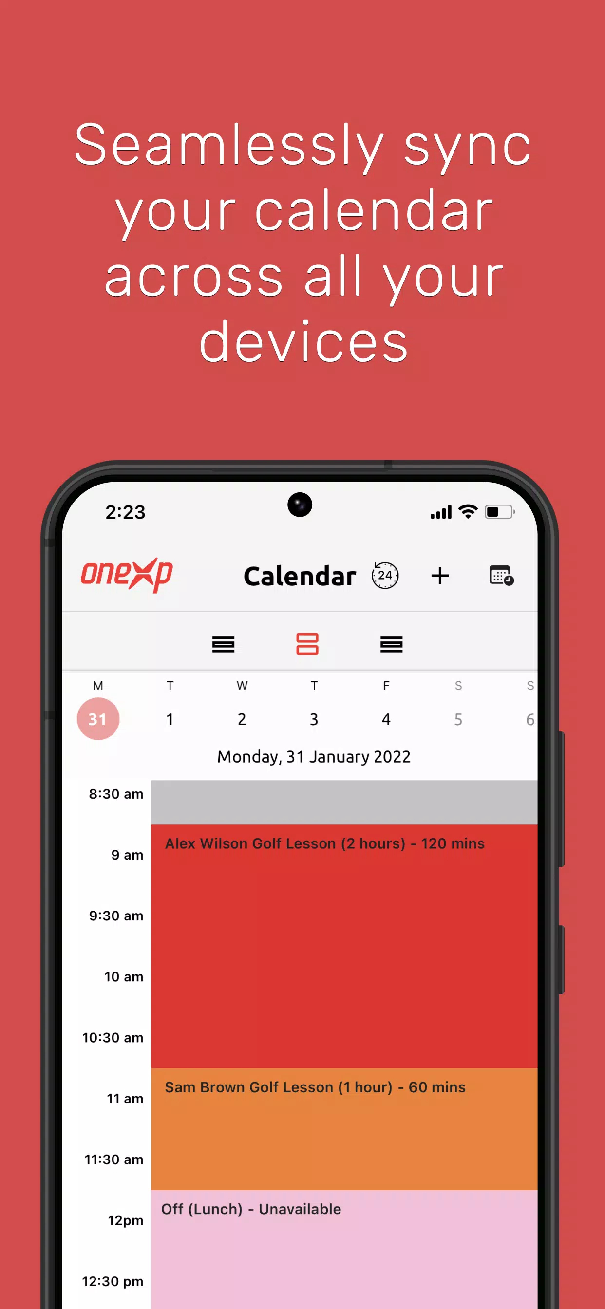 OneXp: Sports Coaching App ภาพหน้าจอ 3