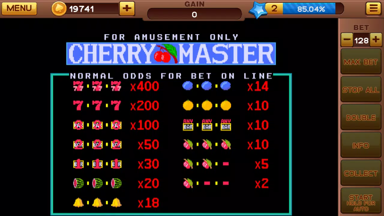 Cherry Master 92 螢幕截圖 2