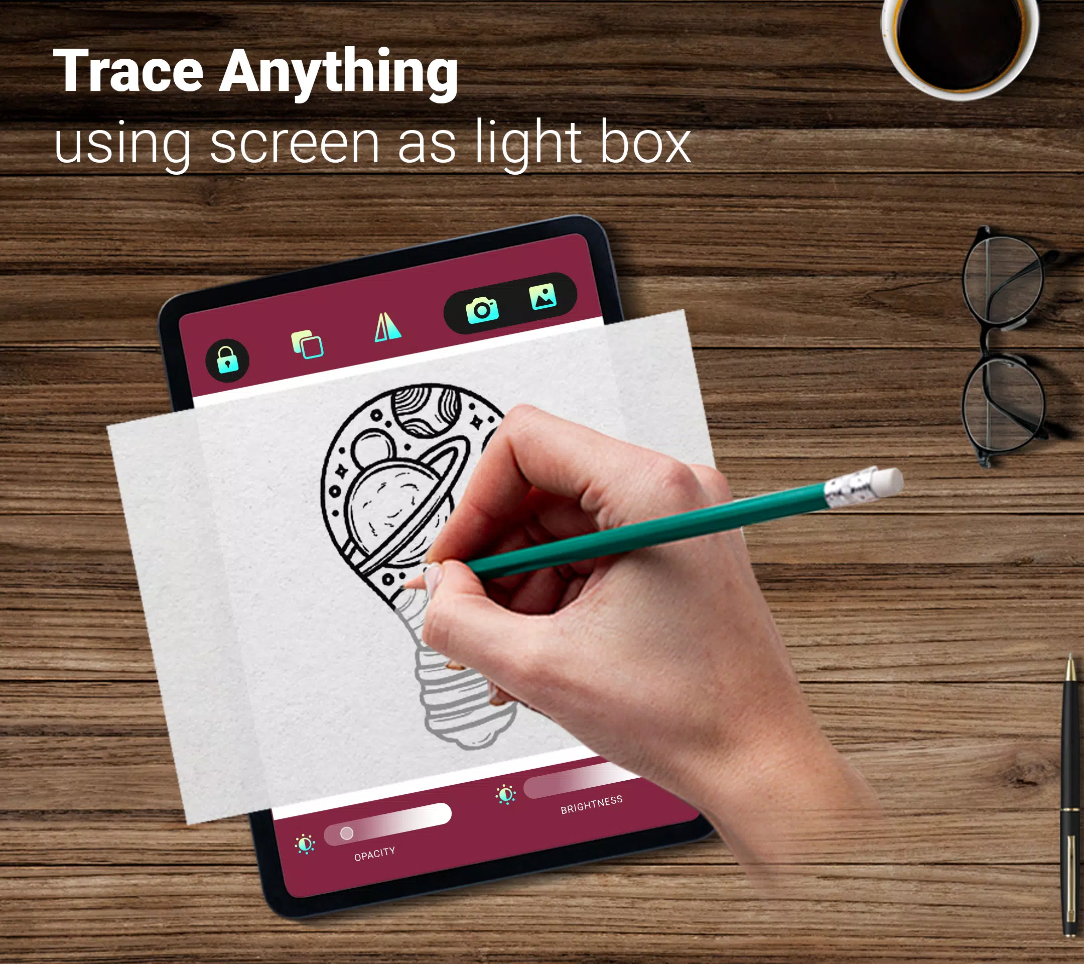 Draw : Trace & Sketch Tangkapan skrin 2