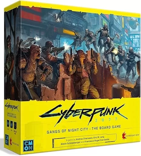 Cyberpunk 2077 Gangs of Night City board game on Prime Day sale